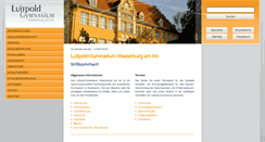 Desktop Screenshot of gymnasium-wasserburg.de